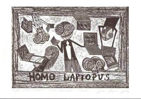 Łukasz BOGDAN „Homo laptopus”